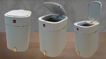 Automatic Smart Motion Sensor Bin - Best No Touch Bin?