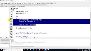 Linguagem de Programação - Exemplo Laço de Repetição do While