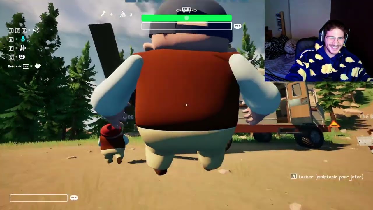 Bossmat au volant mort au tournant