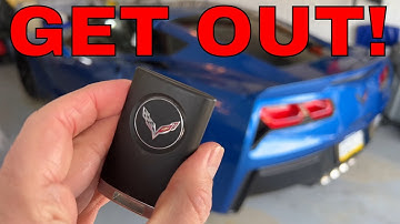 C7 Corvette Emergency Exit & Entry Door Release - Dead Battery