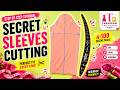 ✂️ Sleeve Measuring & Cutting Tutorial | Sleeve Cutting for Beginners | Tabassum Tailoring Hub