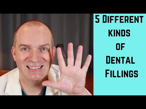 5 Different types of dental fillings, what are they and what are the pros and cons.
