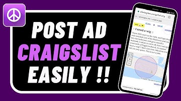 How to Post on Craigslist !