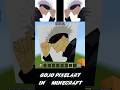 Gojo Pixelart In Minecraft #algrow #minecraft
