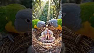 Senegal Parrot From Egg to Survivor #Wildlife #Nature #NatureLovers #Birds #bravegeors