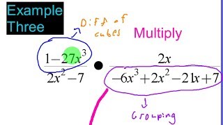 Multiply Rational Algebraic Expressions (Ex 3)