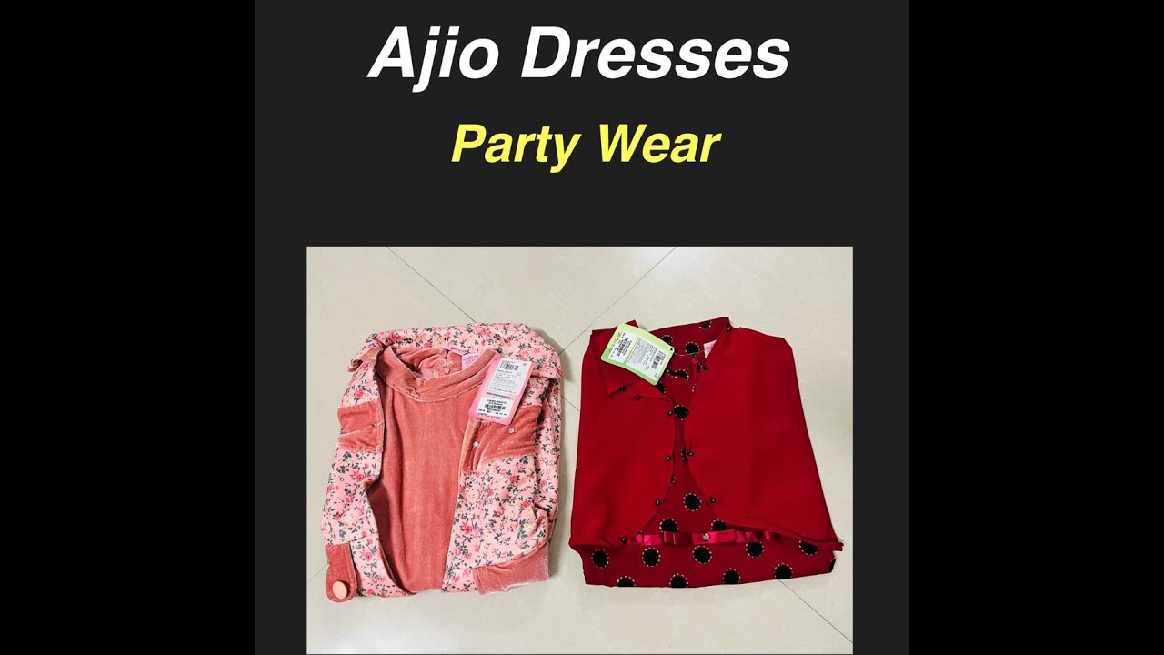 Ajio Latest Dresses Haul Party Wear Unique & New Ajio ajiohaul