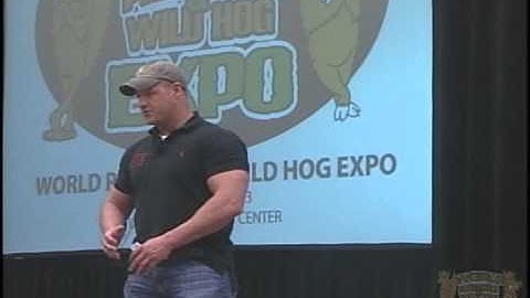 WORLD PREDATOR & WILD HOG EXPO 2013, WACO, TX / SEMINAR WITH TORRY COOK MFK GAME CALLS.