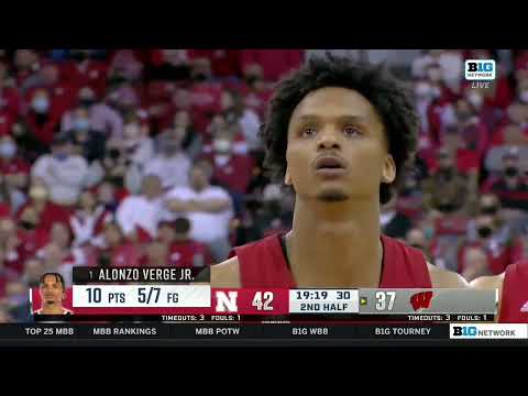 Alonzo Verge Jr vs WIS 26 PTS 3.06.22