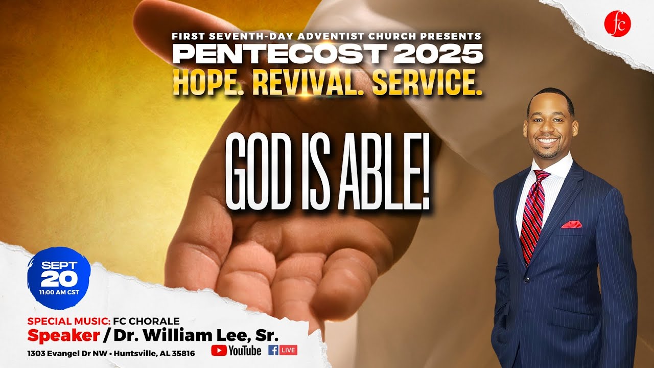 Pentecost 2025 9/20/2025 - Divine Worship: "God Is Able!" -Pr. Dr. William Lee, Sr.