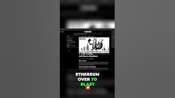 Ethereum to Blast Layer 2: Easy Guide!
