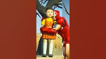Squid Game Mentality Ai Iron Man #ai #aivideo #squidgame #squidgameai #squidgame2 #shorts
