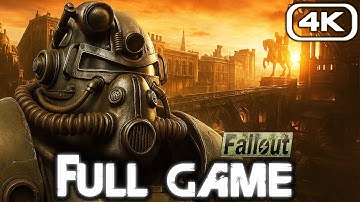 FALLOUT 1 Gameplay Walkthrough FULL GAME (4K 60FPS) No Commentary