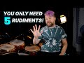 You dont need to practice all the rudiments  drum lesson  that swedish drummer