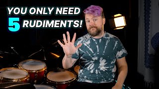 You Don't Need To Practice ALL The Rudiments! | DRUM LESSON  That Swedish Drummer