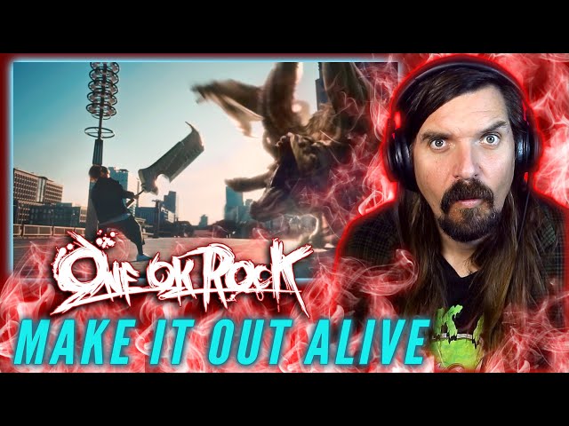 First Time Hearing // ONE OK ROCK × Monster Hunter Now - Make It Out Alive REACTION class=