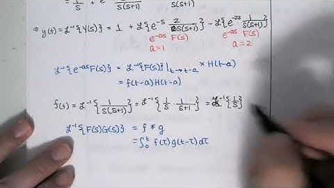 69. Second Example, Initial Value Problem Featuring Dirac Delta in the Forcing Terms of the DE
