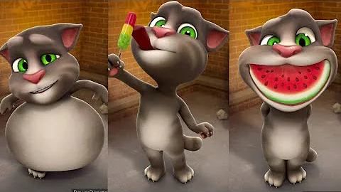 Talking Tom Ginger Cat #funny game  #talkingtom #gameplay #viral #gaming #shorts