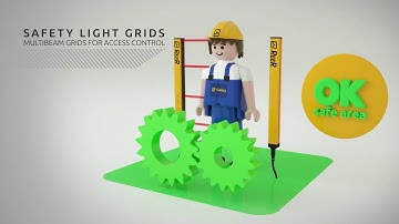 ReeR EOS4   Type 4 Compact Safety Light Curtain