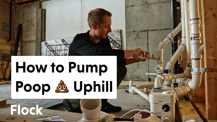 Pump Poop Uphill: Saniflo UPFLOW TOILET Install — Ep. 293