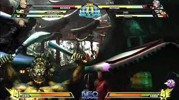 MVC3 UC6: Sonic 23 (We,SS,DD) Vs Frost (Ze,Ar,Ph) QF1 13/3