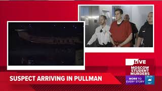 Moscow murder suspect lands at Pullman-Moscow Regional Airport