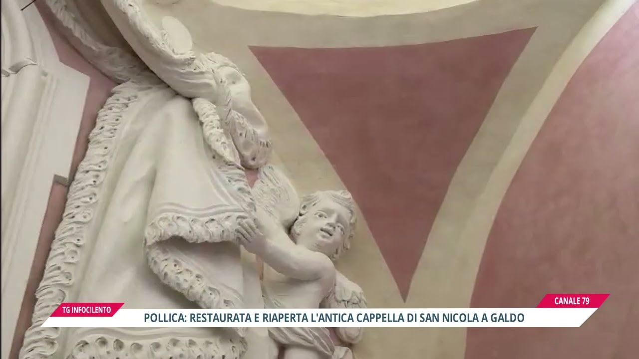 Pollica: restaurata e riaperta l'antica cappella di San Nicola a Galdo
