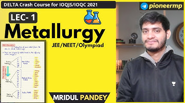 L1 Metallurgy | IJSO/JEE/NEET Foundation | IOQJS 2021|