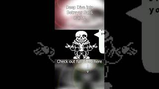 Betrayer Sans Explained #undertale #sans #undertaleau #insanitysans #karmasans #betrayersans #cotv