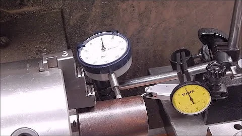 Dial versus test indicator for absolute run out measurement