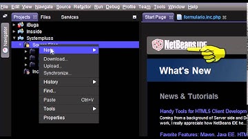 Crear proyecto PHP en Netbeans 8.0.2