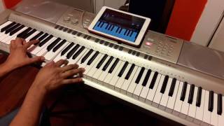 Vignette de la vidéo "Vine adorar a Dios tutorial piano en (do),el vino a mi vida en un dia muy especial, mejor adoracion"