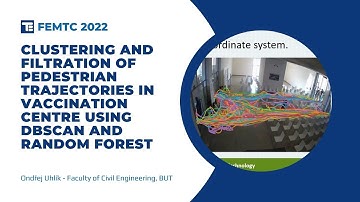 Clustering & Filtration Of Pedestrian Trajectories In Vaccination Centre with DBSCAN & Random Forest