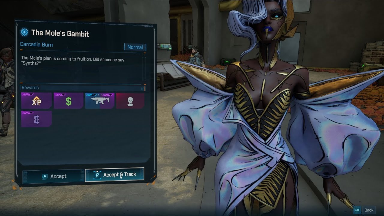 Borderlands 4 The Mole's Gambit Faction Mission