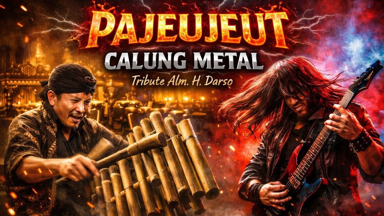🔥 PAJEUJEUT MELEDAK! 😱 Calung Metal Version | Tribute Alm. H. Darso (Gamelan Jadi Rock!)