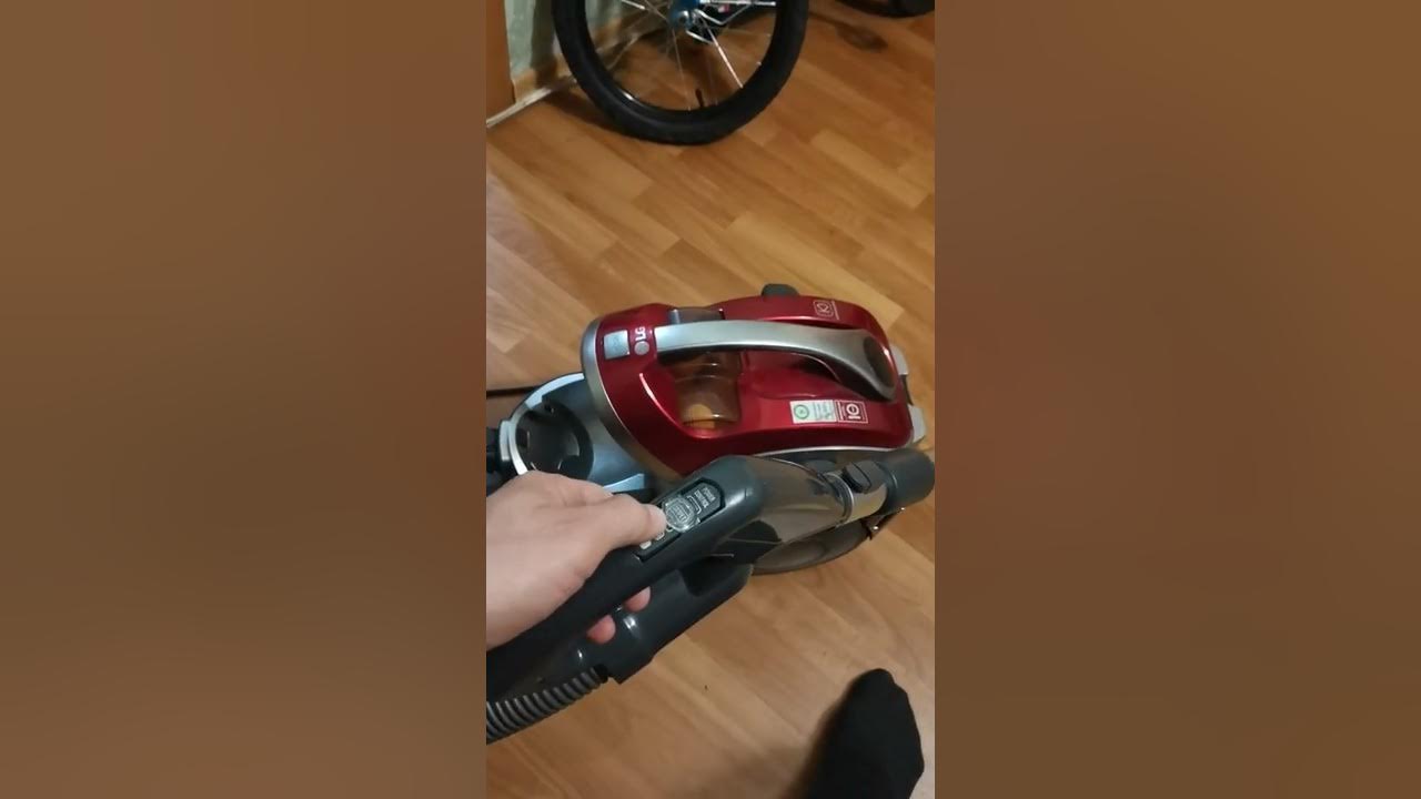 Пылесос lg, потеря тяги на максимальной мощности, в чем дело? - YouTube