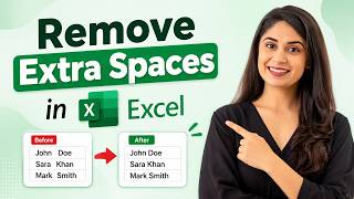 How to Remove Extra Spaces in Excel (Quick & Easy)