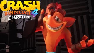 Crash Bandicoot Talking in Crash Bandicoot 4: It's About Time