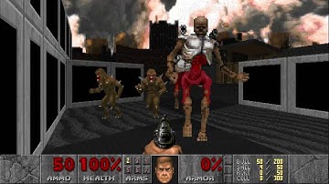 Doom 2 (Unity), Map16 Suburbs (UV) - 14.86
