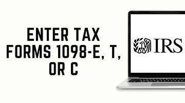 How To Enter Tax Forms 1098-E, T, or C in IRS 2024 | Enter Tax Forms 1098 E, T Or C Online