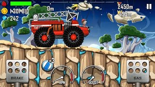Online CAR GAMES FOR BOYS FREE ONLINE HILL CLIMB RACING FIRE TRUCK ON  PROGNOSIS ROAD screenshot 5
