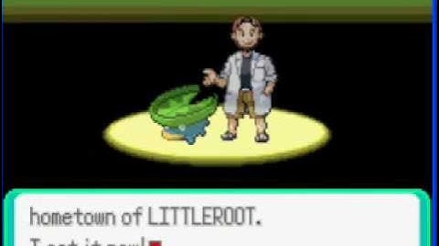 Pokemon emerald walkthrough part 1: A fresh start