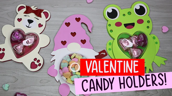 Bastelidee zum Valentinstag: Süßigkeitshalter für deinen Cricut 💕