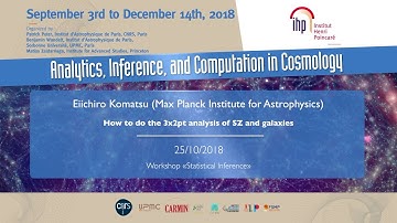 How to do the 3x2pt analysis of SZ and galaxies - Komatsu - Workshop 2 - CEB T3 2018