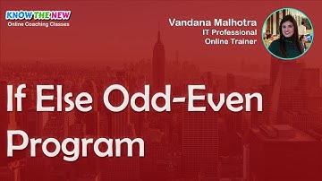 If Else Odd Even Program - C Programming Course For Beginners
