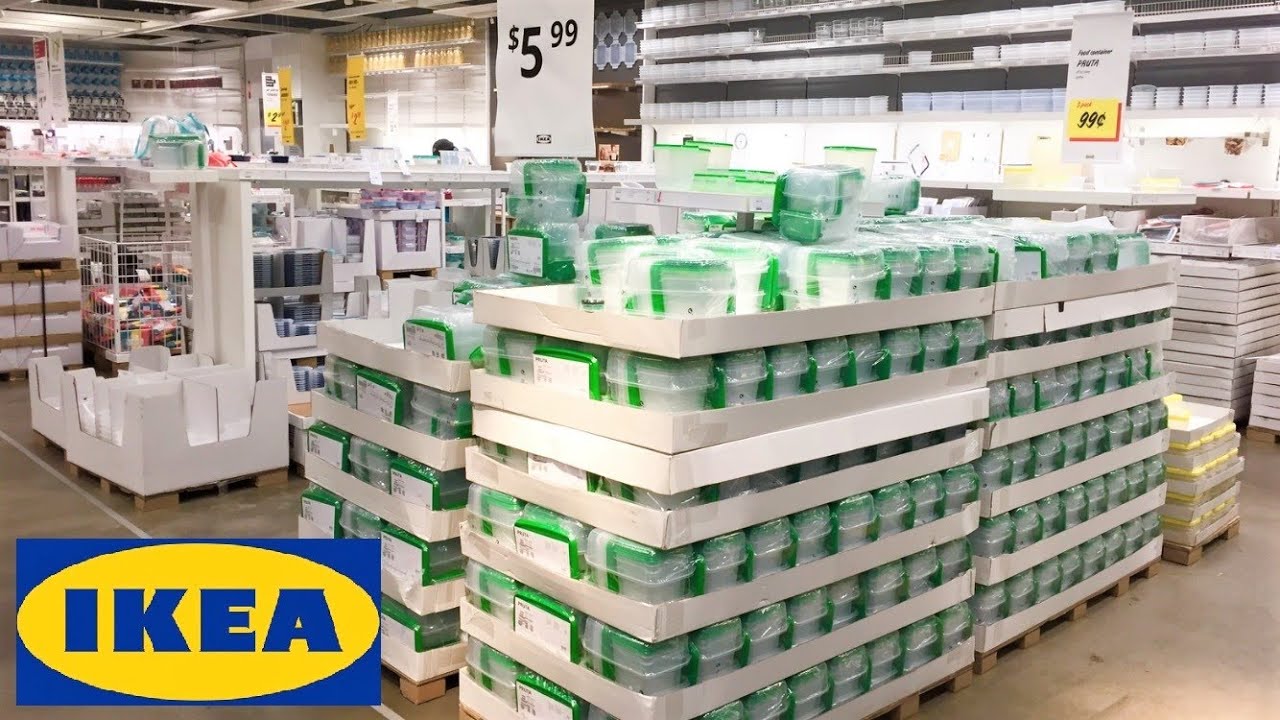 IKEA FOOD STORAGE CONTAINERS KITCHENWARE SHOP WITH ME SHOPPING STORE WALK THROUGH YouTube