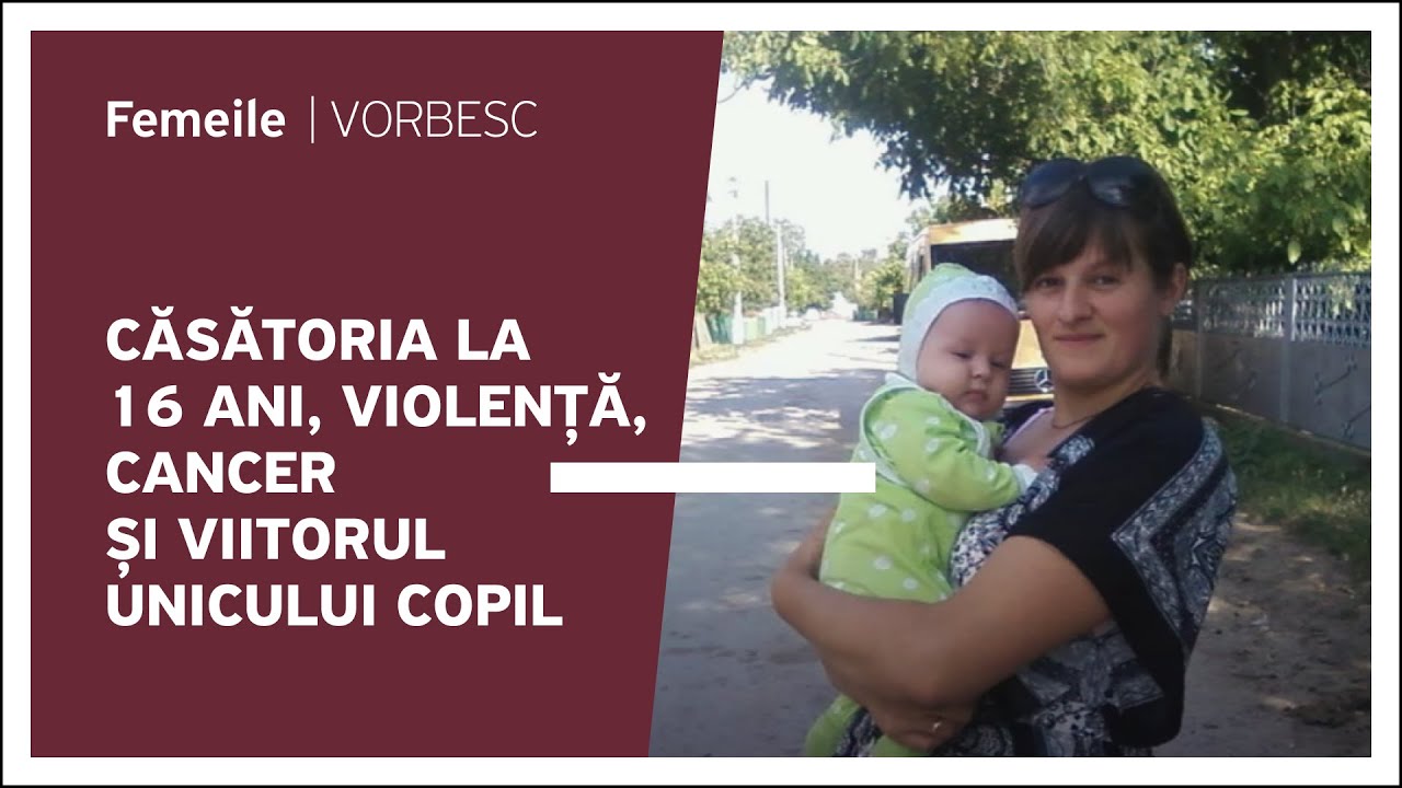 Irina Guțanu discută despre căsătoria la 16 ani, violență, cancer și perspectivele pentru singurul ei copil.