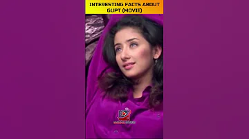 INTERESTING FACTS ABOUT GUPT MOVIE #shorts #viralshorts