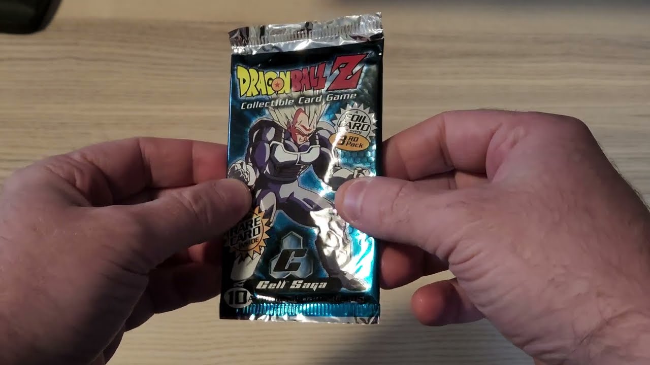 cell saga booster box 6x DBZ CCG GAMES SENZU BLAST PACK SEALED VINTAGE DRAGON BALL Z All foil cards  Every card in this set is Silver Foil or higher rarity Cell Games Saga  DBZ