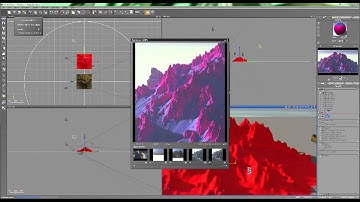 (2 of 3) Create a volcanic scene in Vue and World Machine